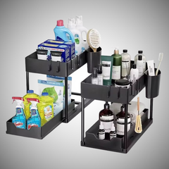 Étagère de Rangement 2 Niveaux