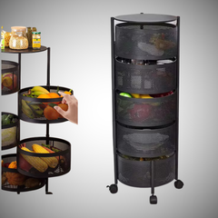 Panier de Rangement Rotatif