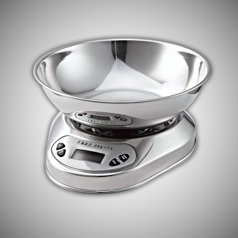 Balance de Cuisine Électronique Inox