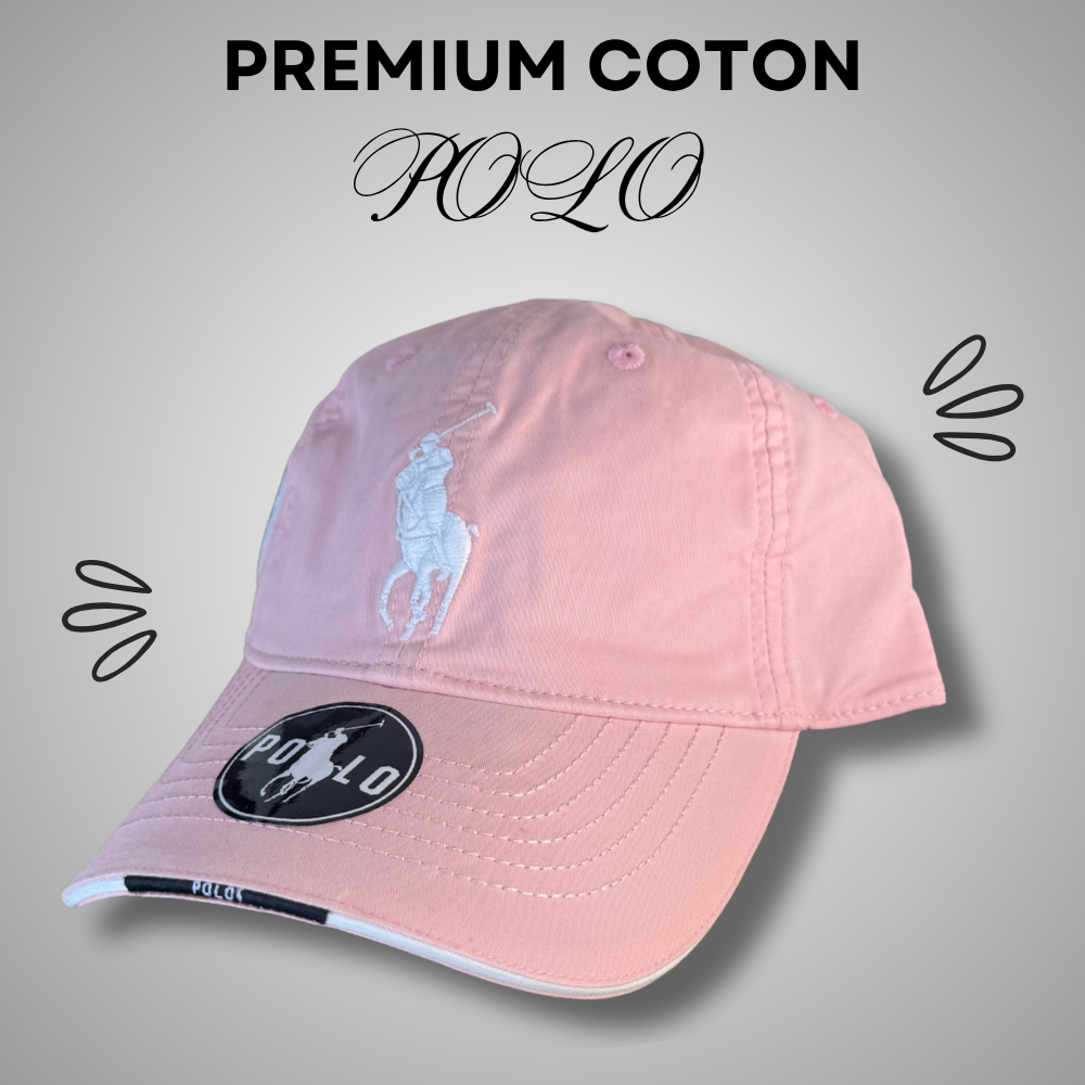 CASQUETTE POLO EN COTON PREMIUM
