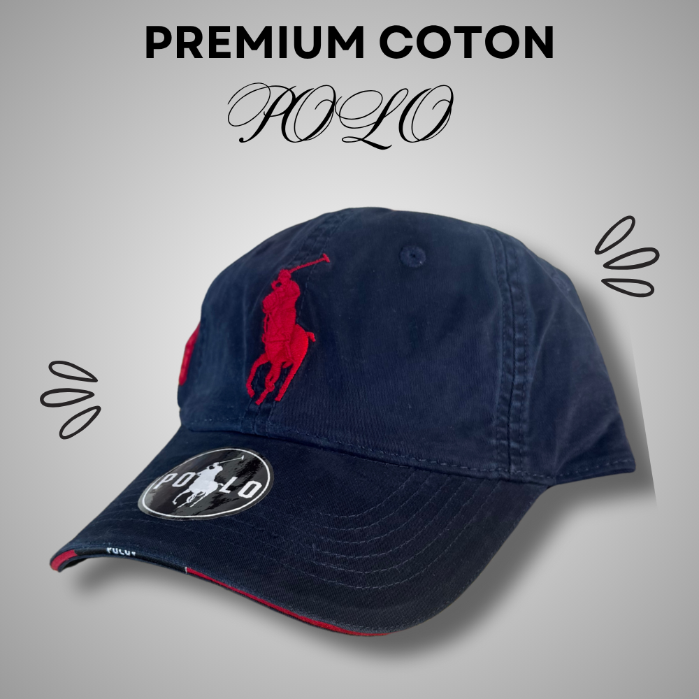 CASQUETTE POLO EN COTON PREMIUM