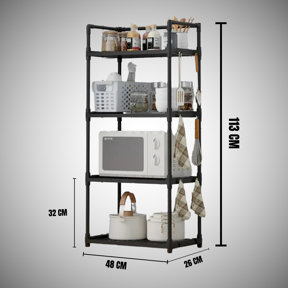 Étagère de Rangement Multi-Niveaux