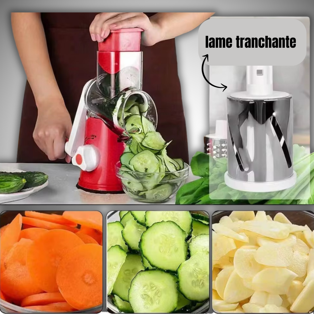 Râpe Rotative 3 en 1