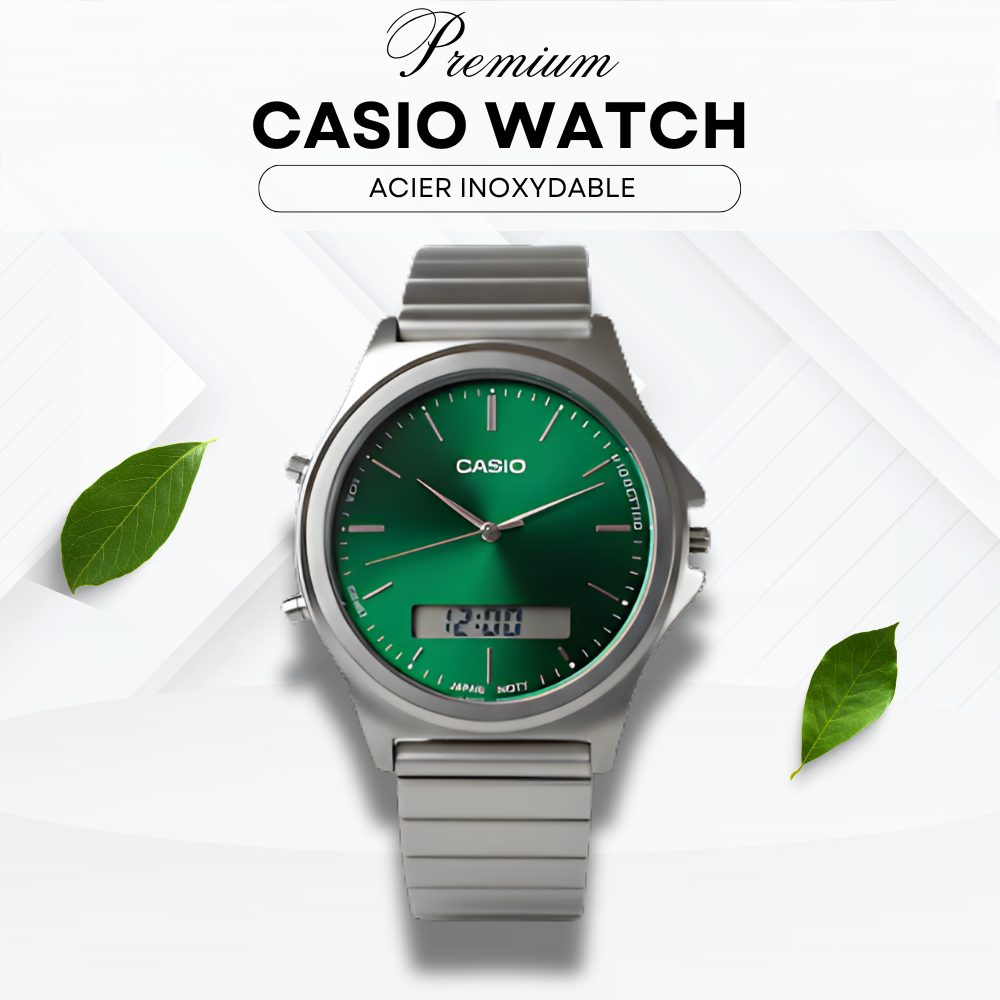 CASIO SILVER INOXYDABLE