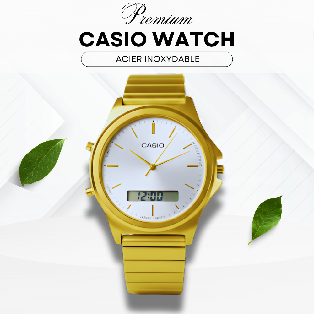 CASIO GOLD INOXYDABLE