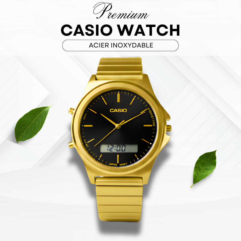 CASIO GOLD INOXYDABLE