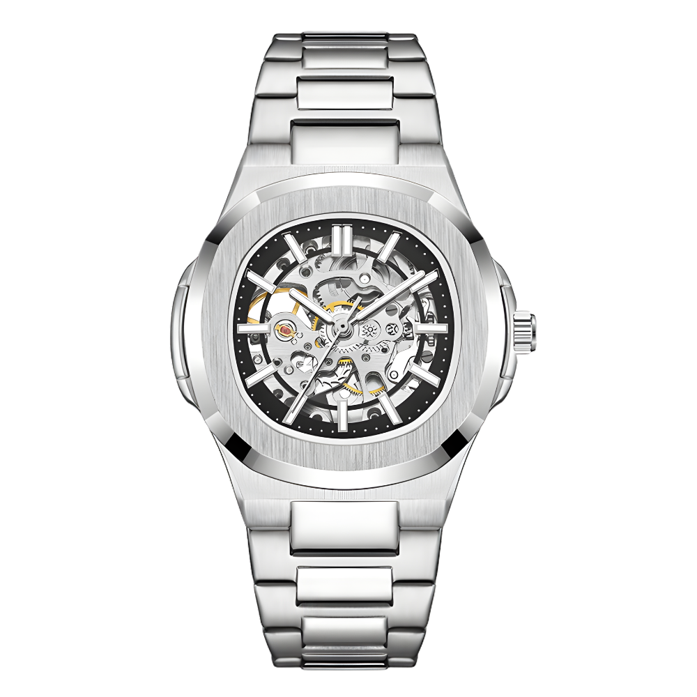 MECHANICAL SKELETON SILVER