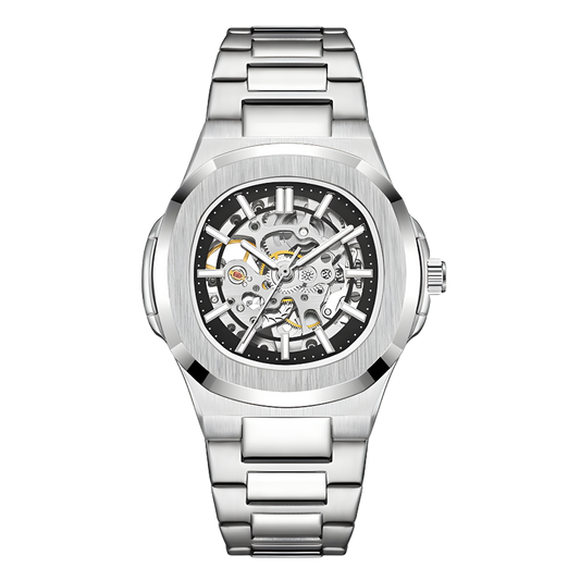 MECHANICAL SKELETON SILVER